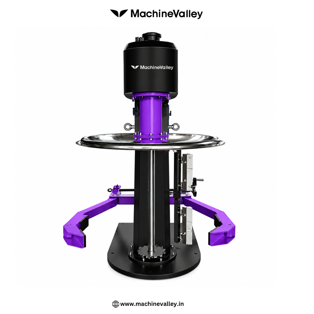 Vacuum Disperser with Scrapper